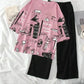 SR-PLANET PRINTED PJ SUIT - PINK