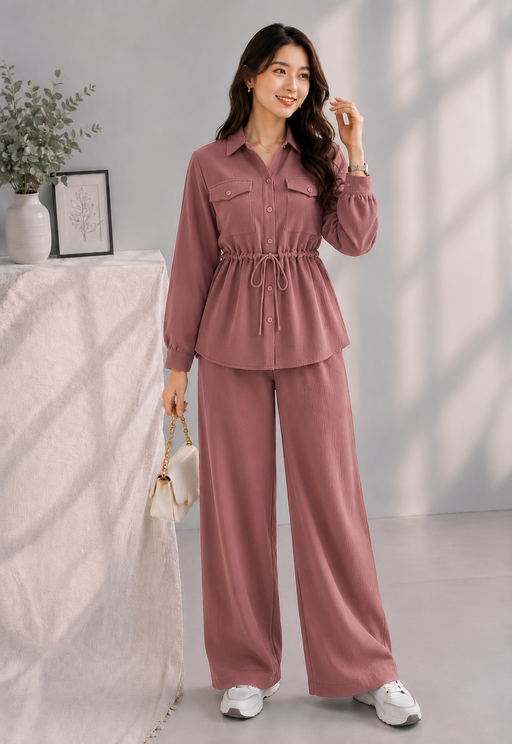 Co-rd set  T-pink