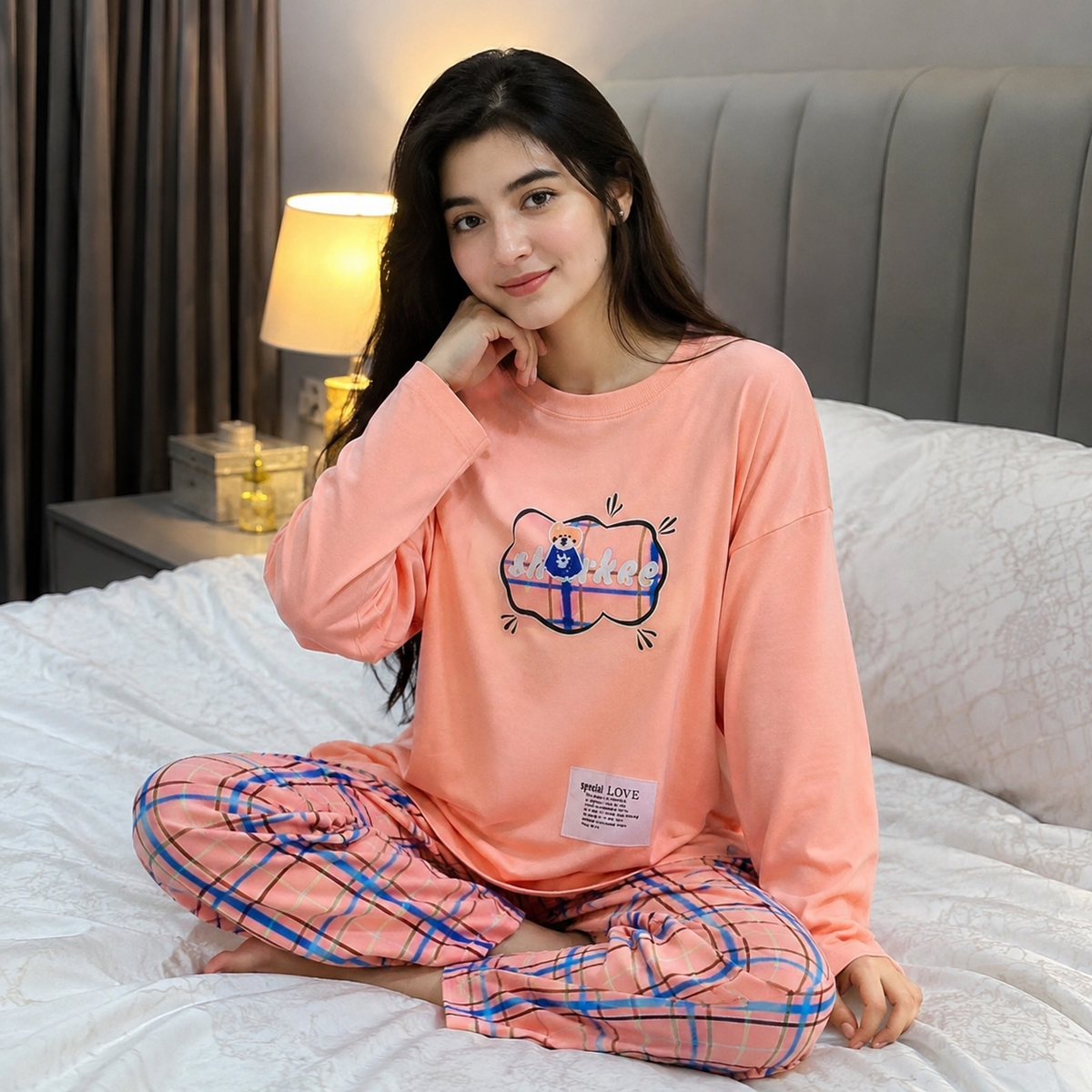 SR-SPARKEE PRINTED NIGHT SUIT