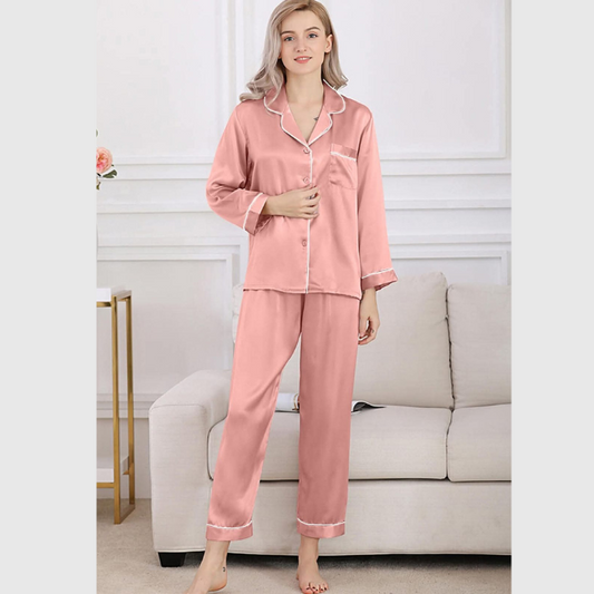 silk night suit