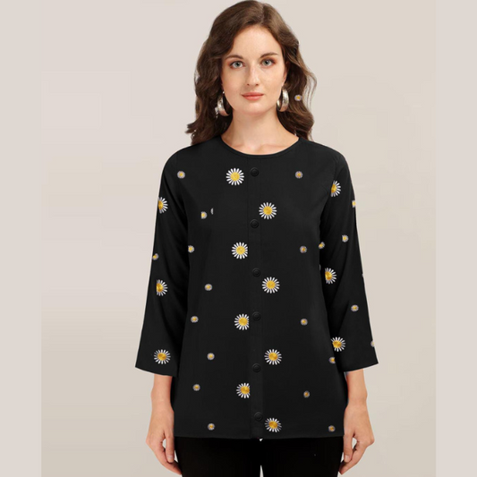 All over Embroidery top