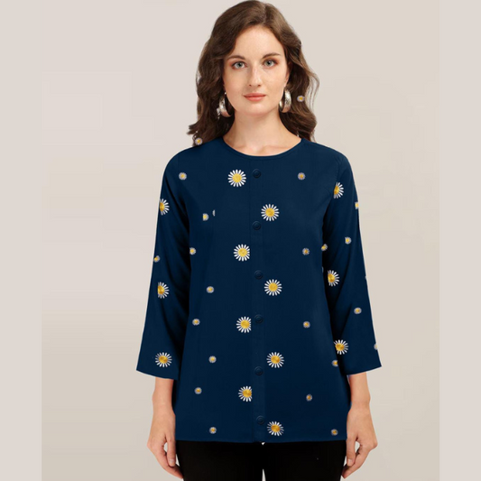 All over Embroidery top