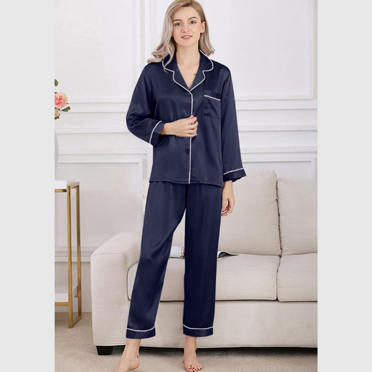 Silk night suit