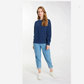 PREMIUM SWEATSHIRTS FOR WOMEN - NAVYBLUE