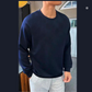 PREMIUM PLAIN SWEATSHIRTS - NAVYBLUE