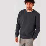PREMIUM PLAIN SWEATSHIRTS - CHARCOAL