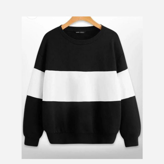 Zebra Block Sweatshirt