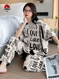 SR Skin Love Printed Night Suit