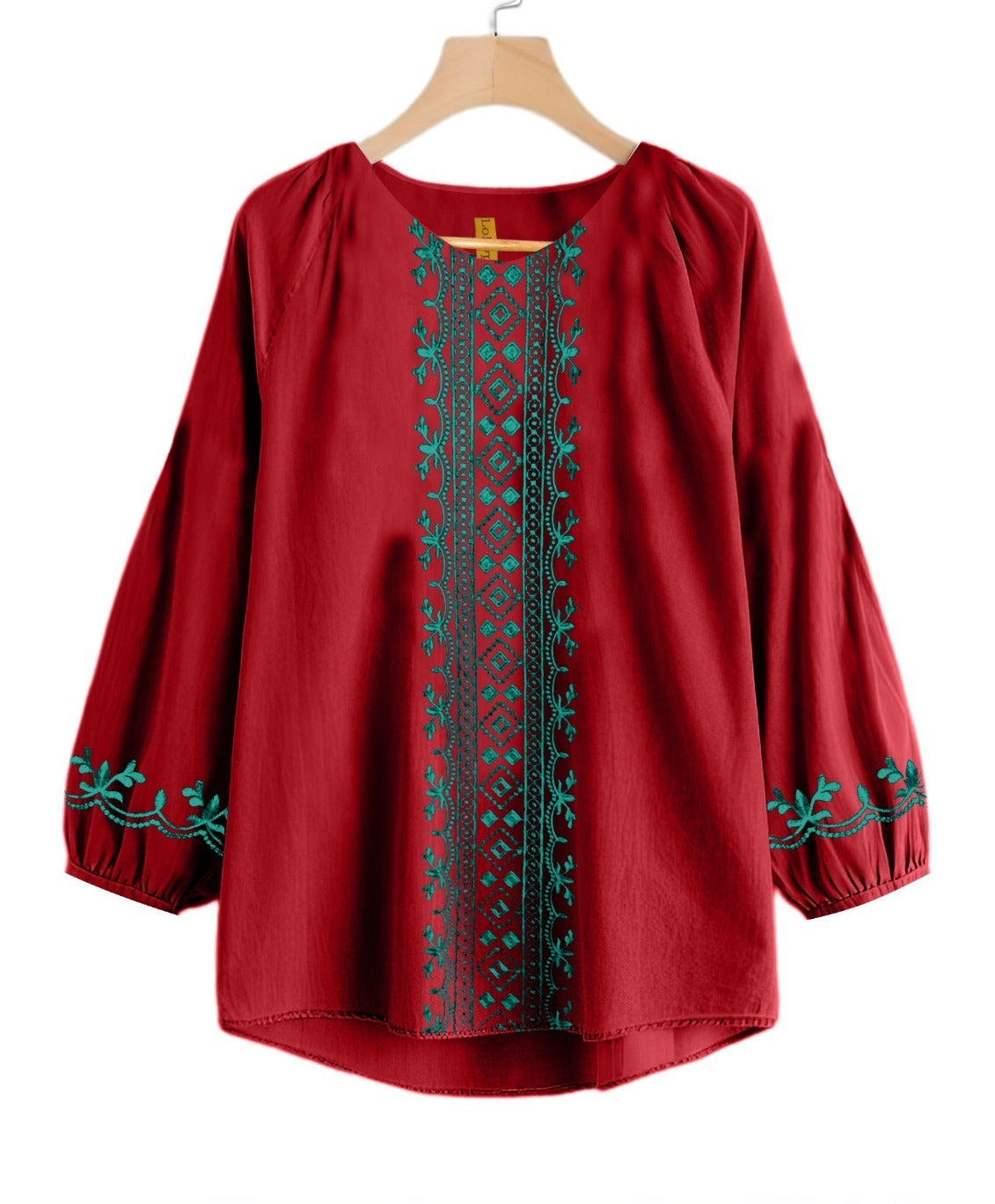Embroidery Short Shirt