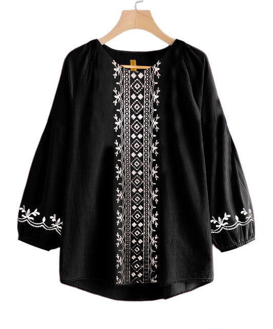 Embroidery Short Shirt