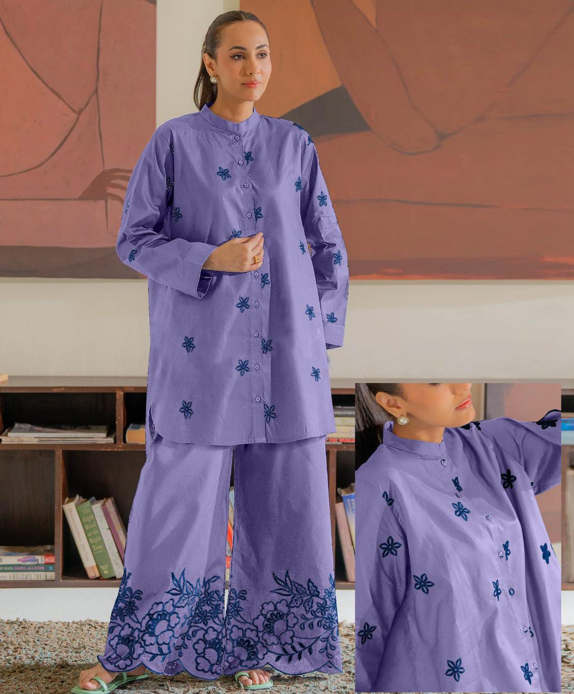 Western Embroidery 2 piece suit