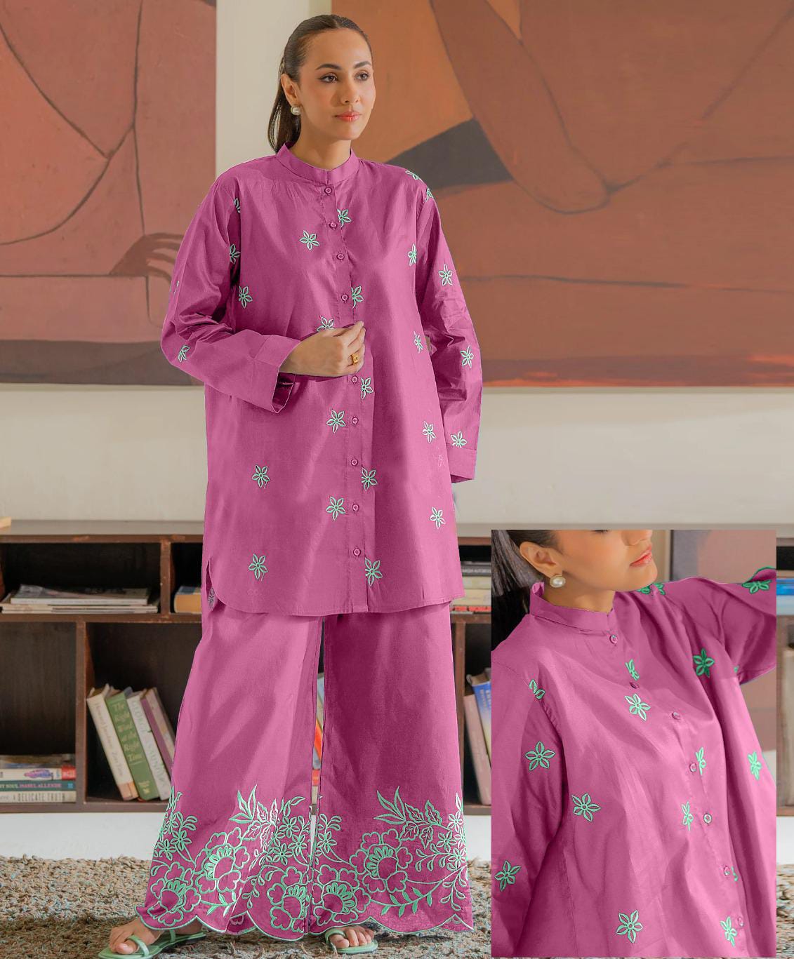 Western Embroidery 2 piece suit