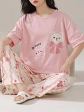 BE Happy Print Night Suit