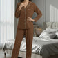 Brown Brocia Velvet Suit
