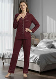 Mehroon Brocia Velvet Suit