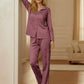 Glitter Heart Print T-Pink(Dilber khush) Set